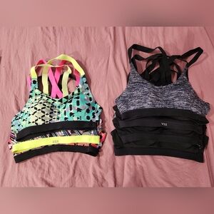 LOT OF 7 Victoria's Secret 32A sports bras
